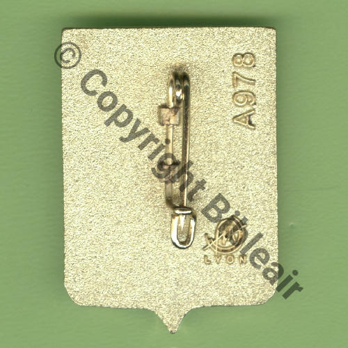 A0978 2012 ET.41 VERDUN VILLACOUBLAY  FIA Sigle 2griffes Dos lisse irreg scintillant Src.Y.GENTY 15Eur(x10) 